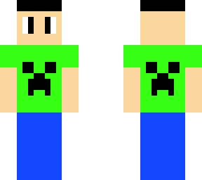 guy with neon green creeper shirt