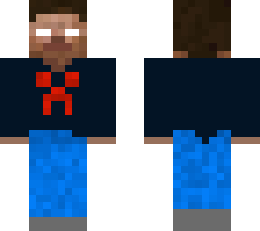 herobrine with cool mc shirt and jeans