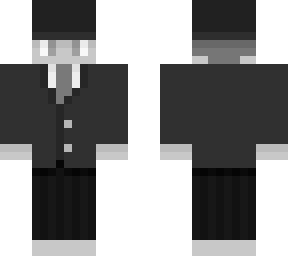 monochrome hat guy