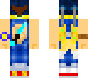 my brothers skin improved+ with 2 tails