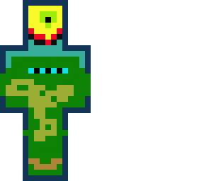 one eyed yellowish alien