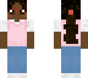 pink vest girl