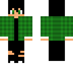 plaid boy (green)