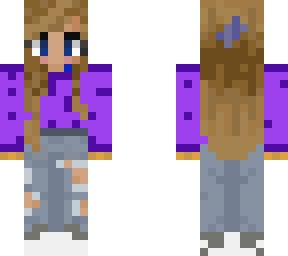 purple candy girl