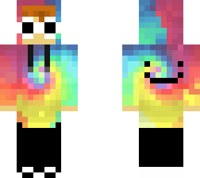 rainbow tie-dye hoodie