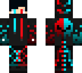 red blue devil gamer