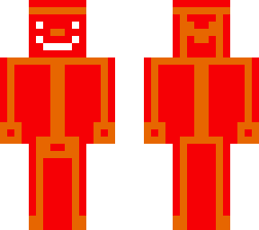 red yellow man