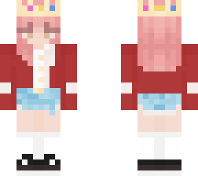 short haired technoblade girl