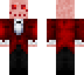 snowman of red