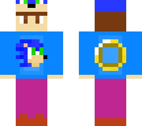 sonic fan skin