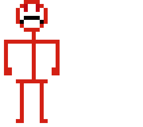 stick man angry
