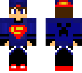superman boy skin