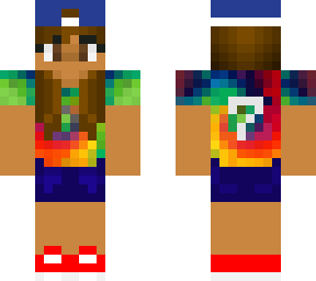 tie dye girl with hat pt.2