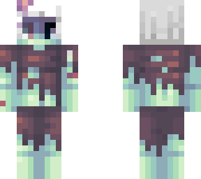 white-haired zombie boy