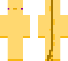 an orange axotl
