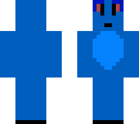 backwards looshkin (a mad blue cat)
