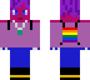 bi pride (unisex)(taking requests on eye/hair color)