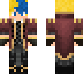 blond blue hair pirate