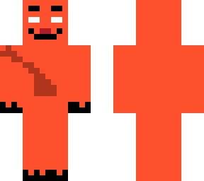 blood, red furry super cute herobrine (herobrine) (cat)