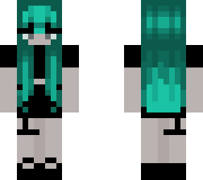 blue girl