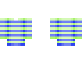 blue/green shirt
