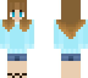 blue top girl!!!