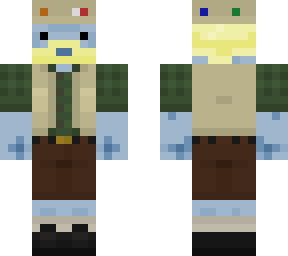 blueberry with bananana sauce man goes fishing