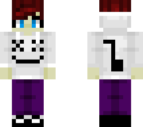 boy in white hoodie - marshmallow edition