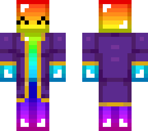 cute rainbow wizard