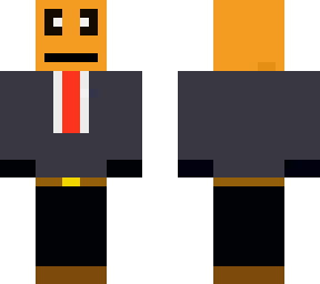 derpy orange dude (suit)