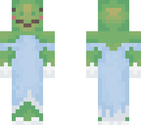 frog in wedding dress