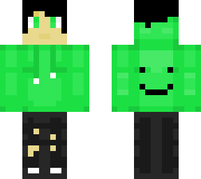 green hoody