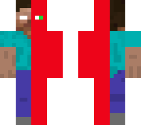 herobrine with fire