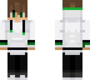 hoping noob ( remake, ninja style armoured white and green)