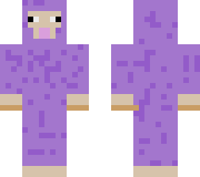 lavander sheep skin