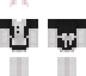 maid outfit base with bunny ears