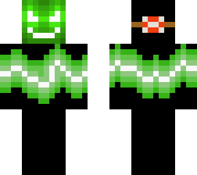 monitor man in demonic mask!