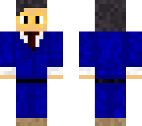 navy blue suit
