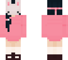 pink mask