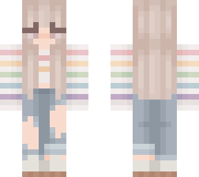 rainbow girl