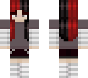 red and black
