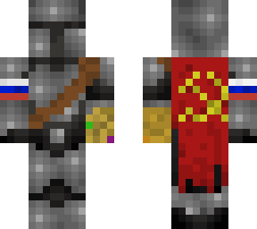 soviet mandalorian with infinity gauntlet