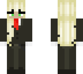 suit girl again