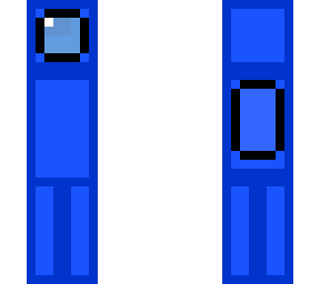 very very simplifed among us blue