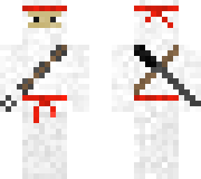 white ninja