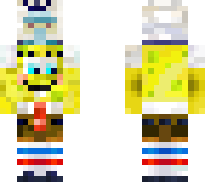 ~+squidward wearing a spongebob squarepants outfit+~