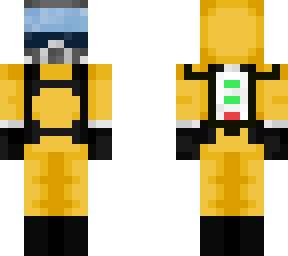 .lucky. (in hasmat suit)
