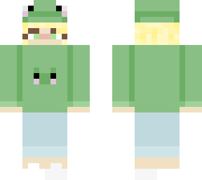 aesthetic minecraft frog  skin