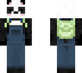 backpack panda but with overalls :]