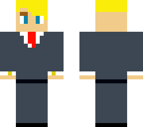 blond businessman